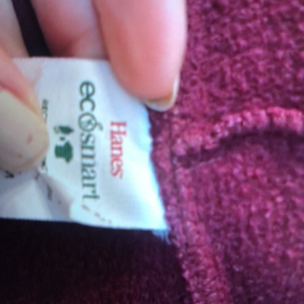 Hanes basic zip up hoodie size medium - Picture 2 of 4